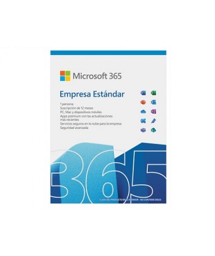 MICROSOFT OFFICE 365 BUSINESS STANDARD UN AÑO DESCARGA DIGITAL