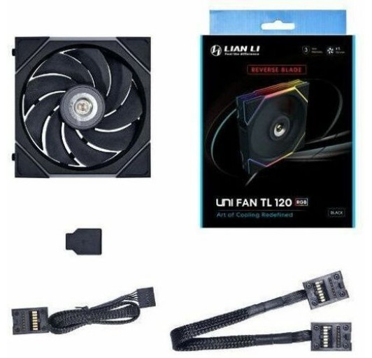 case Fan Lian Li UNI FAN TL 120 (12TL1B) Black case Fan Lian Li UNI FAN TL 120 (12TL1B) Black