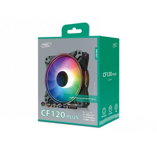 Deepcool CF120 PLUS - 120 mm (pack of 3)