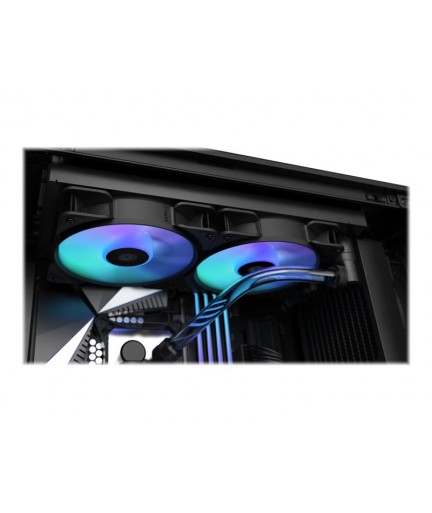 Fractal Design Aspect 12 RGB PWM - Case fan - 120 mm - black (pack of 3)