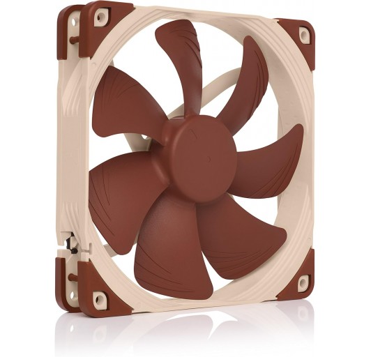 Noctua NF-A14 PWM, Premium Quiet Fan, 4-Pin (140mm, Brown)