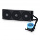 Lian Li GALAHAD II Lite 360mm PBT Fans - High Performance, FDB Bearing Design, Customizable PUMP ARGB Blockhead & Switchable Lid - 28mm PBT Fan, Support ARGB Side Light Strips for LGA 1700/AM5/AM4 (GA2L36PB)