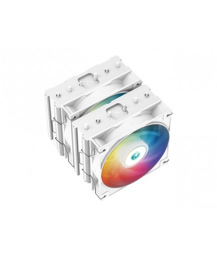 Deepcool AG620 WH ARGB  (for: LGA1155, LGA2011, LGA1150, LGA2011-3, LGA1151, AM4, LGA2066, LGA1200, LGA1700, AM5) - 120 mm - white