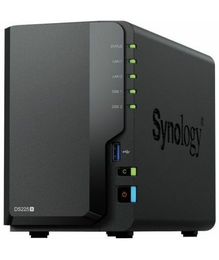 Synology DiskStation DS225+ SAN/NAS Storage System