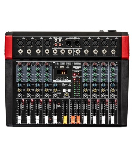 ONAX PRO MIX 8 CONSOLA MIXER AUDIO INTERFACE +48 FX USB