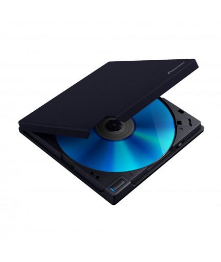 Pioneer Slim Optical Drive BDRW/DVDRW BDR-XD08UMB-S Blu-ray Disc Writer UHD/clamshell Retail