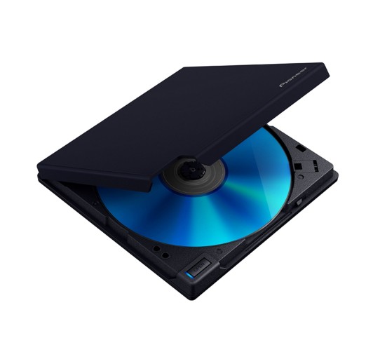 Pioneer Slim Optical Drive BDRW/DVDRW BDR-XD08UMB-S Blu-ray Disc Writer UHD/clamshell Retail