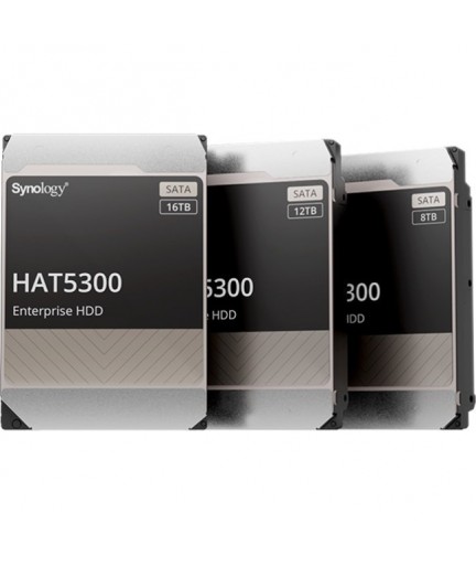 Synology HAT5300-12T 12 TB Hard Drive - 3.5" Internal - SATA (SATA/600) Synology HAT5300-12T 12 TB Hard Drive - 3.5" Internal - SATA (SATA/600)