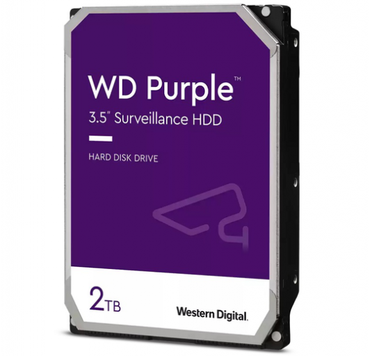 2TB WESTERN DIGITAL PURPLE SURVEILLANCE 256MB