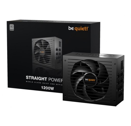 be quiet! Straight Power 12 ATX12V 3.0/ EPS12V 2.92/ 80PLUS Platinum/ AC 100-240 V /1200 Watt - active PFC - black