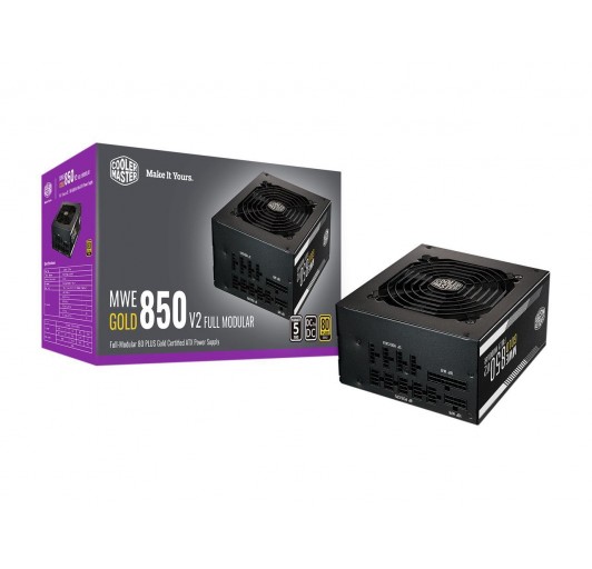 COOLER MASTER MWE GOLD 850 V2 FULL MODULAR 80+ GOLD