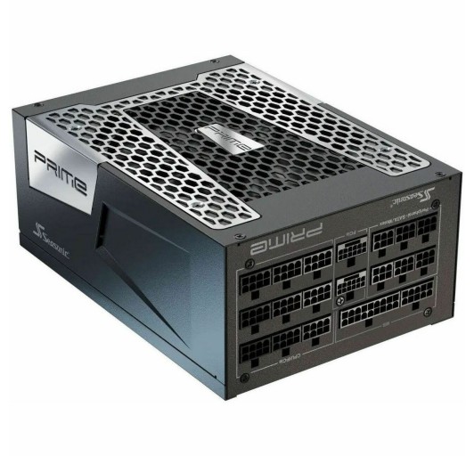 Seasonic PRIME PX-1600, 1600W 80+ Platinum, ATX 3.1 & PCIe 5.1 Ready, Full Modular, Low Noise, Premium Japanese Capacitor, Nvidia RTX 30/40 Super, AMD GPU Compatible, Ref# SSR-1600PD2