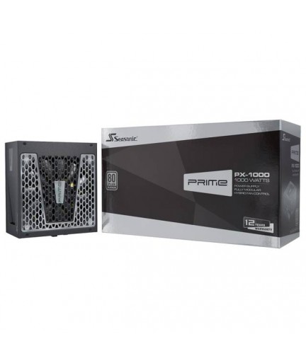 Seasonic PRIME PX-1000, 1000W 80+ Platinum, Full Modular, Fan Control in Fanless, Silent, and Cooling Mode,  SSR-1000PD.