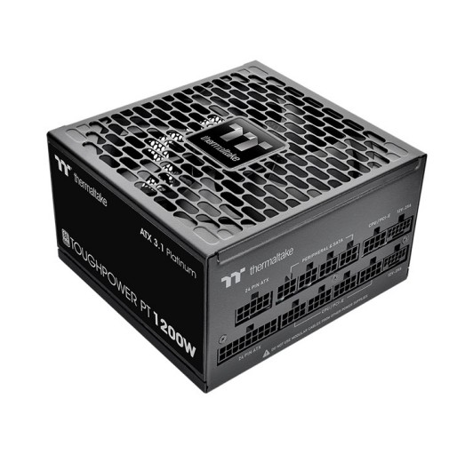 Thermaltake Toughpower PT 1200W Platinum 80 PLUS Platinum ATX 3.1 PCIe Gen 5.1 Power Supply, PS-TPP-1200FNFAPU-1 (Black)