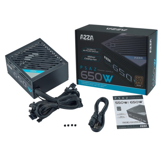 AZZA PSAZ-650W 80Plus Bronze ATX