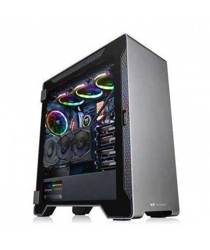 Thermaltake A500 Aluminum Tempered Glass CA-1L3-00M9WN-00  ATX Mid Tower (Space Gray)