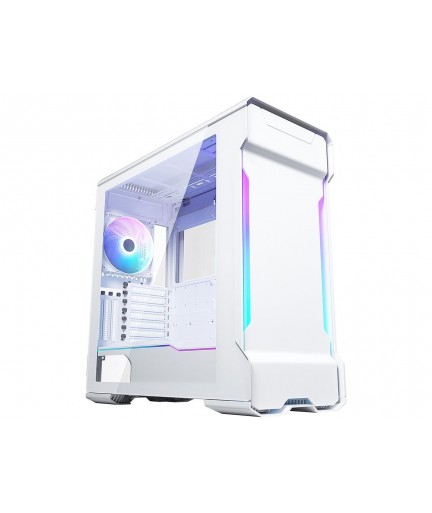 Phanteks Evolv X - EATX Mid-tower, Aluminum, Tempered Glass, Digital RGB, Matte White