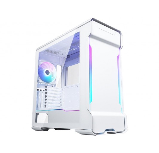 Phanteks Evolv X - EATX Mid-tower, Aluminum, Tempered Glass, Digital RGB, Matte White