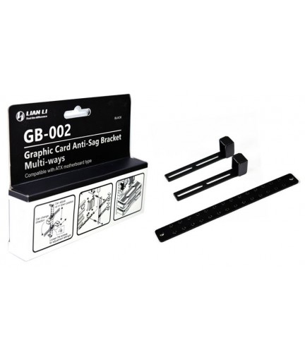 Lian Li GB-002 - Video card anti-sag bracket - multi-ways - black