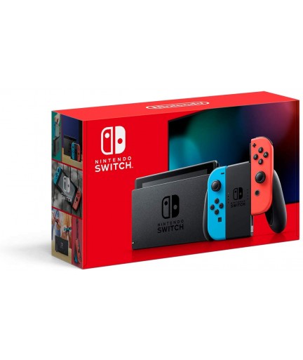 Nintendo Switch with Neon Blue and Neon Red Joy‑Con - HAC-001(-01)