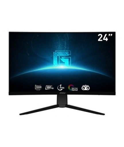 MSI G2422C 24" 1920x1080 Full HD (1080p) @ 180Hz/ VA/ curved/   250 cd/m² - 3000:1 - 1 ms - 2xHDMI, DP