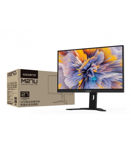 GIGABYTE 27" 160Hz IPS UHD Monitor FreeSync Premium Pro (AMD Adaptive Sync) 3840x2160 (4K) Built-in Speakers M27U SA