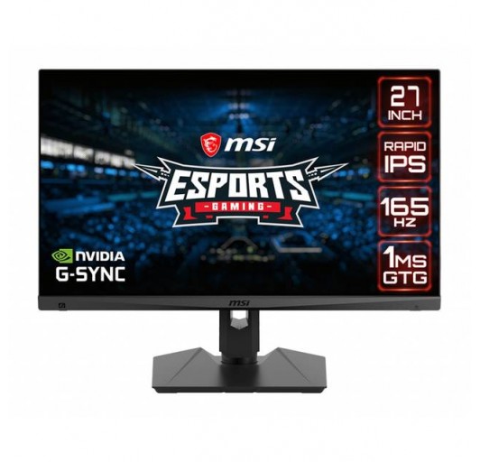 MSI 27" Optix MAG274QRF-QD  WQHD Rapid IPS 1000:1 1ms HDMI/DP Anti-glare 