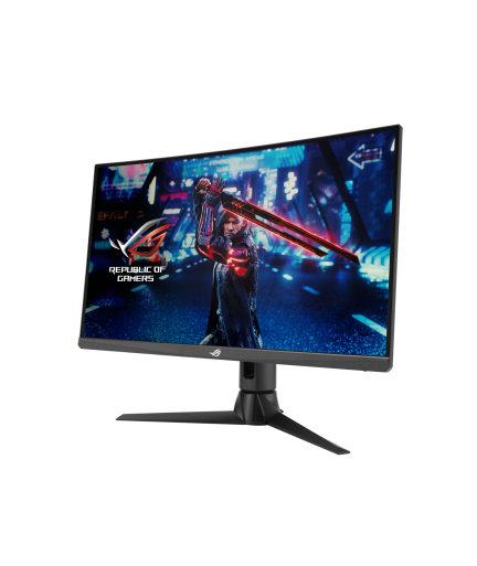 ASUS 27" ROG Strix XG27AQV LED gaming  curved/ 2560 x 1440 WQHD @170Hz/ Fast IPS/  400 cd/m² /1000:1/ HDR10 /1ms/  2xHDMI/ DP