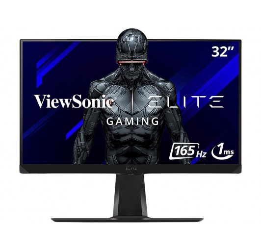 ViewSonic ELITE XG320U 32" 4K UHD Gaming Monitor with 150Hz/ 1ms/ HDR 600/ FreeSync Premium Pro/ HDMI/ DP/ USB/ and Advanced Ergonomics for Esports