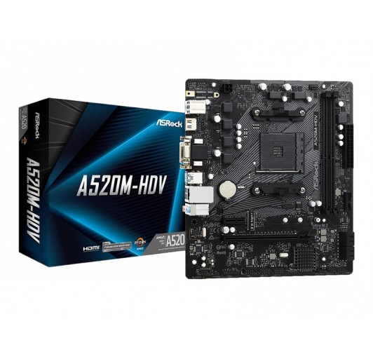 ASROCK A520M-HDV AM4 