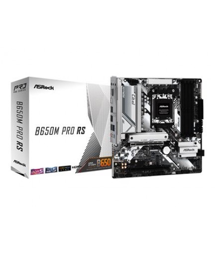 ASRock B650M PRO RS AM5 - AMD B650 / USB 3.2 Gen 1,2 / 2.5 Gigabit LAN - onboard graphics (CPU required) - HD Audio (8-channel)  mATX