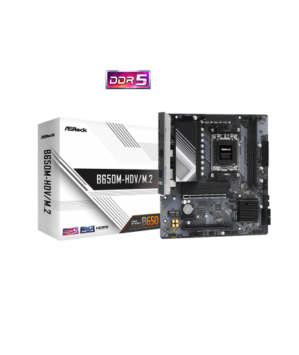 ASROCK B650M-HDV/M.2 Socket AM5 Ryzen 7000