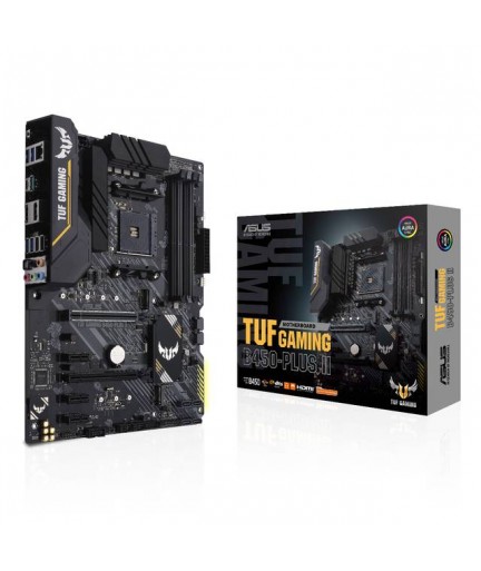 Asus TUF GAMING B450-PLUS II AM4/ AMD B450/ DDR4/ 2xCrssFX/ SATA3&USB3.2/ M2 ATX