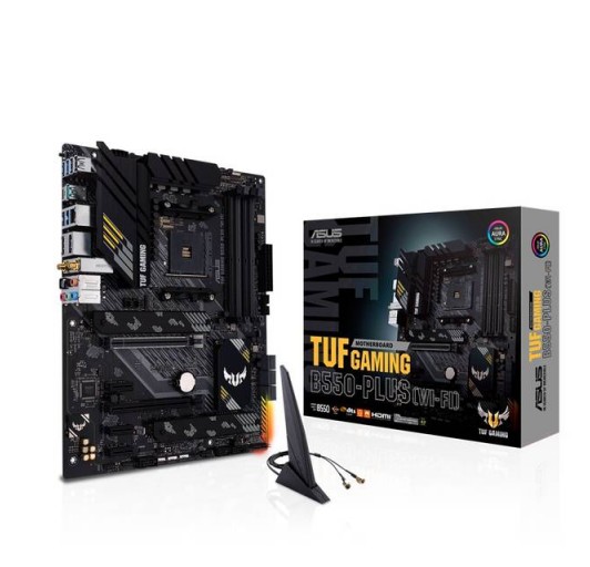 Asus TUF GAMING B550-PLUS WIFI AM4/ AMD B550/ DDR4/ 2x CrssFX/ SATA3&USB3.2/ M.2/ WiFi/ ATX