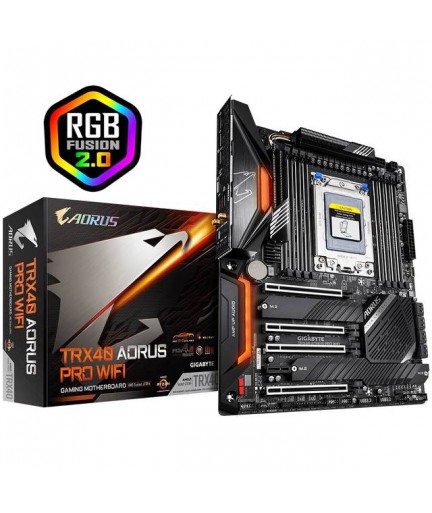 GIGABYTE TRX40 AORUS PRO WIFI  sTRX4/ AMD TRX40/ DDR4/ 3xCrFx & SLI/ SATA3&USB3.2/ M.2/ Bt/ ATX