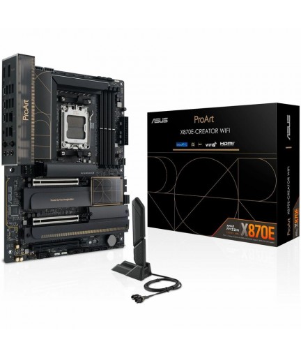 Asus ProArt X870E-CREATOR WIFI Gaming - AMD X870E Chipset -AM5 - ATX Asus ProArt X870E-CREATOR WIFI Gaming - AMD X870E Chipset -AM5 - ATX
