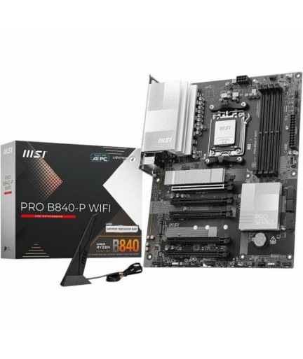 MSI Pro B840-P WIFI Gaming Desktop  AMD B840 Chipset -AM5 - ATX MSI Pro B840-P WIFI Gaming Desktop  AMD B840 Chipset -AM5 - ATX
