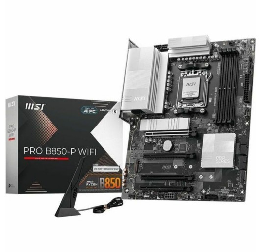 MSI Pro B850-P WIFI Gaming  AMD B850 AM5 - ATX MSI Pro B850-P WIFI Gaming  AMD B850 AM5 - ATX