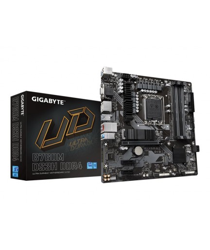 Gigabyte B760M DS3H DDR4 - LGA1700/ USB 3.2 , USB-C 3.2/ 2.5 GLAN mATX 