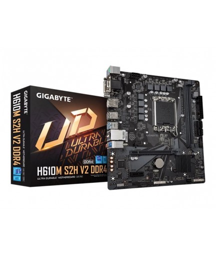 Gigabyte H610M S2H V2 DDR4 1.0 /LGA1700 / H610/   USB 3.2 Gen1/ GLAN mATX 