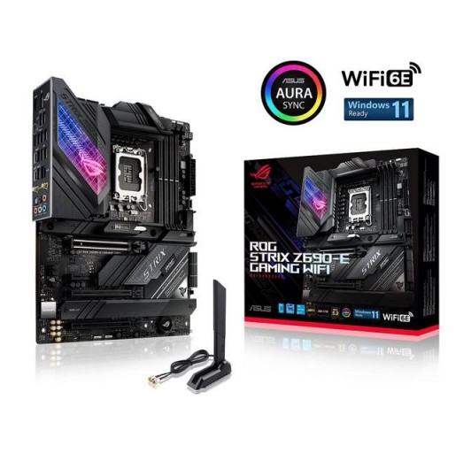 Asus ROG STRIX Z690-E GAMING WIFI LGA1700/ Z690/ DDR5/ WiFi & Blth/ SATA3&USB3.2/ M2 ATX