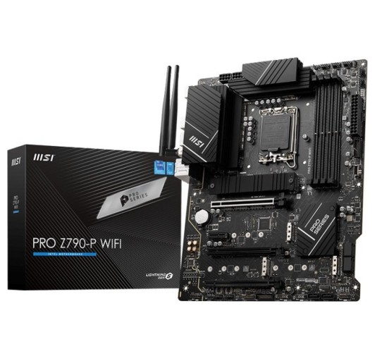 MSI Z790-P WIFI Desktop Motherboard - Intel Z790 Chipset - Socket LGA-1700 - ATX