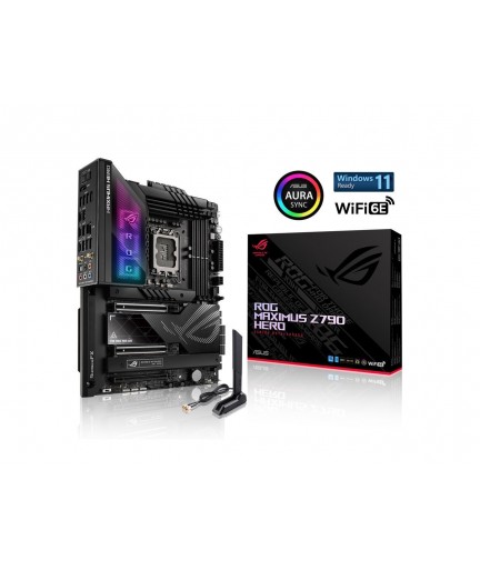 ASUS ROG MAXIMUS Z790 HERO PCIe 5.0, DDR5, 20+1 Power Stages, 2.5Gb LAN, Bluetooth V5.2, 5x M.2/NVMe SSD, 2x Thunderbolt 4