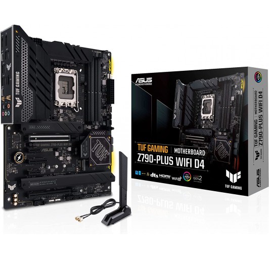 ASUS TUF Gaming Z790-Plus WiFi D4 LGA 1700(12ª/13ª gen) ATX Gaming /PCIe 5.0/ DDR4/ 4xM.2/ WiFi 6/ 2.5 Gb LAN/ USB ATX