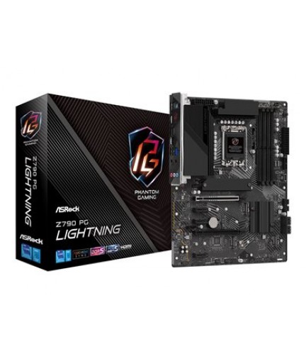 ASRock Z790 PG Lightning  LGA1700  Z790/ USB 3.2 Gen 1/ USB 3.2 Gen 2/ USB-C 3.2 Gen 2x2, USB-C 3.2 Gen 1 - 2.5 GLAN/ ATX