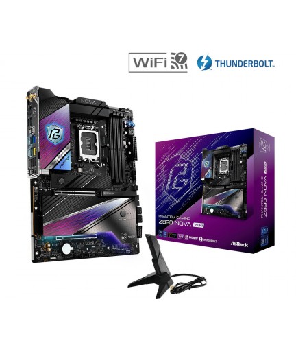 ASRock Z890 Nova WiFi LGA 1851 Intel Z890 DDR5 SATA 6G/s M.2 ATX