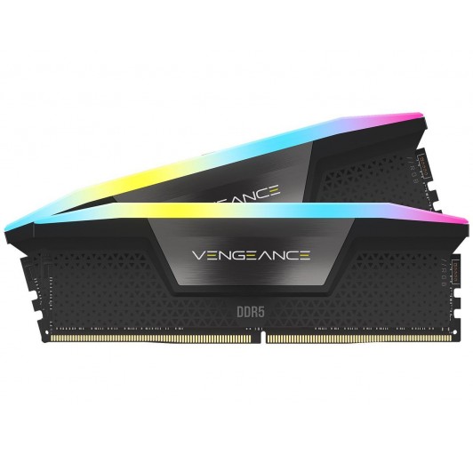 64GB CORSAIR Vengeance RGB(2 x 32GB) 288-Pin DDR5 6400 (PC5 51200)  CMH64GX5M2B6400C32