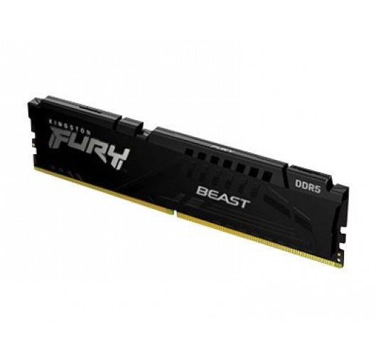 8 GB Kingston FURY Beast DDR5  5600 MHz  DIMM 288-pin  / PC5-44800 - CL40 - 1.25 V - unbuffered - on-die ECC