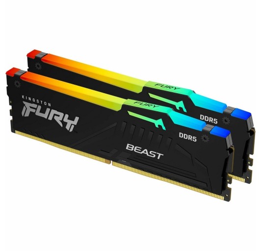 Kingston FURY Beast 64GB (2 x 32GB) DDR5 SDRAM Memory Kit Kingston FURY Beast 64GB (2 x 32GB) DDR5 SDRAM Memory Kit