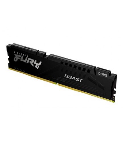 16 GB Kingston FURY Beast - DDR5 6000 MHz / PC5-48000/DIMM 288-pin/  CL36 - 1.35V / unbuffered - on-die ECC - black